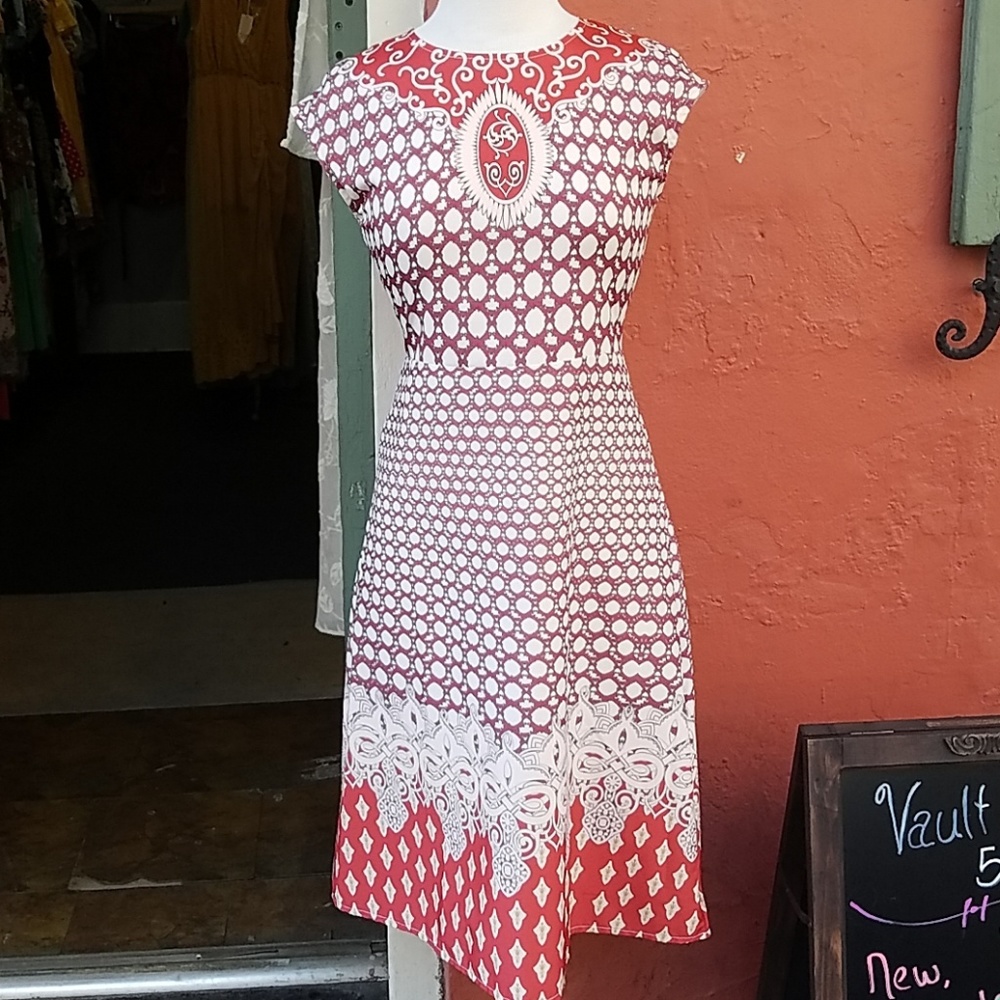 1960's inspired midi dress